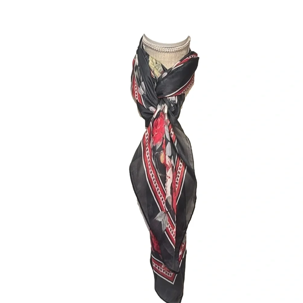 Dana Buchman Floral Scarf Wrap Size 80X42